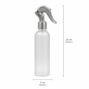 Flacon pulvérisateur cosmétique PET personnalisé de 5 ml à 2000 ml avec finition mate givrée et pulvérisateur transparent à gâchette, fabricant Vietnam - Product Image 2