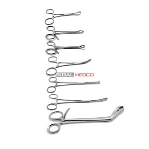 Pinces chirurgicales Verbrugge Lorna Vulsellum pour maintien osseux, 7 pièces, porte-aiguille, fixation de plaques orthopédiques, chirurgicales - Product Image 5
