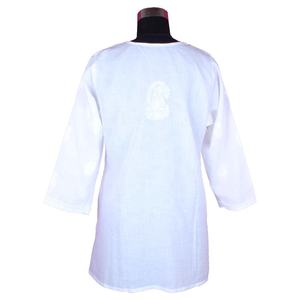 DR174 Coton indien Poulet brodé à la main Kurti Chemisier pour femmes Tunique Chemise décontractée Robe ethnique Lucknowi Kurti Designer indien - Product Image 2