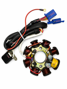 Exportador Indio: Conjunto de Placa de Bobina de Estator de 8 Polos TVS Victor GL GX, Calidad de Exportación, Repuestos para Vehículos de Dos Ruedas Disponibles para la Venta - Product Image 1