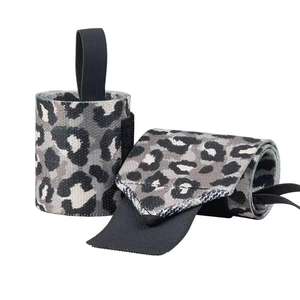 Muñequeras Elásticas Personalizadas con Logotipo para Levantamiento de Pesas, Equipo de Gimnasio, Soporte para Muñecas, Color Negro - Product Image 5