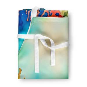 Delantal de algas multicolor grande para cocinar, hornear, manualidades, jardinería, servidor de cocina unisex para adultos, hombres y mujeres - Product Image 3