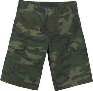 Mens Cargo Shorts with Custom Logo Durable Canvas Elastic Waist Solid Multi Pocket Eco-Friendly Quick Dry Outdoor Casual - Product Image 4