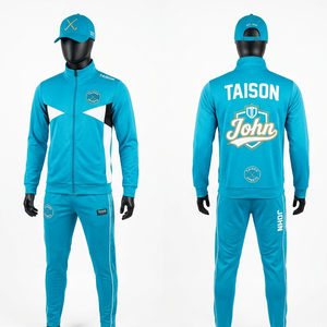 Survêtement de hockey sur gazon en polyester et élasthanne 280 GSM de qualité supérieure, gris, avec panneau latéral contrastant, sublimation, broderie, logo personnalisé - Product Image 6