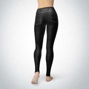 Leggings de yoga et de sport pour femmes, taille mi-haute, élastiques, extensibles, pour la gym, l'entraînement, le fitness et la course à pied, vêtements de sport USA - Product Image 5