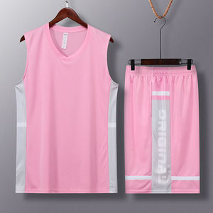 Custom Team Basketball Uniform <b>Set</b> Adult Jersey Shorts Breathable Sportswear OEM ODM Service - Product Image 1