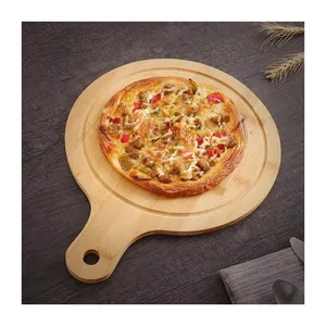 Planches à découper en bois massif personnalisées en gros pour la cuisine, en bambou, acacia, noyer noir, et plateaux de service - Product Image 1