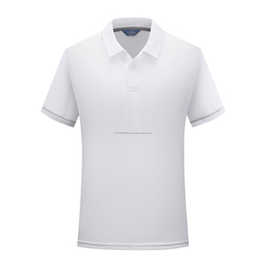 Chemises de golf pour hommes personnalisables, manches courtes, 100% polyester, séchage rapide, tricot uni, 170 GSM, 180 grammes, taille XXL XXXXL - Product Image 2