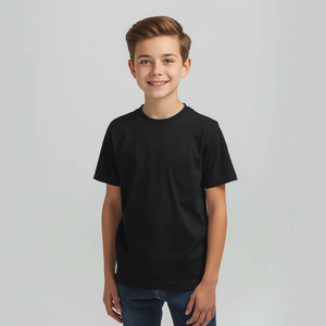<strong>Teen</strong> <strong>Boys</strong> T Shirt Cotton Comfortable Casual Tee for Ages 13&ndash;15 with OEM ODM Customization - Product Image 5