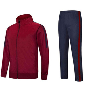 Survêtement Homme Rayé en Polyester à Manches Longues avec Fermeture Éclair, Coupe Droite, Idéal pour le Sport et l'Entraînement, Collection Printemps – Meilleure Vente - Product Image 3