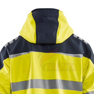 Veste de sécurité avec bandes réfléchissantes pour la sécurité dans la construction et la visibilité sur les chantiers extérieurs, veste de sécurité industrielle - Product Image 4