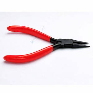 Alicates de Punta Fina Micro Chain Nose Zetomed Pro, Acero Inoxidable de Alta Calidad, Herramienta para Joyería, Mango Rosa Cómodo - Product Image 3