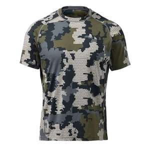 Performance Men's Camouflage Hunting Baselayer Breathable Tactical Short Sleeve T-Shirt Quick Dry Moisture Wicking Outdoor Gear - Product Image 5