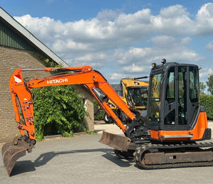 Mini-excavatrice Hitachi ZX55UR-5 de haute qualité, 5,5 tonnes, petite excavatrice hydraulique sur chenilles, équipement de chantier - Product Image 1