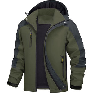Windproof Men Polyester Waterproof Hunting Softshell <b>Jackets</b> Best Quality Winter Workout Zipper Softshell <b>Jackets</b> For Men - Product Image 6