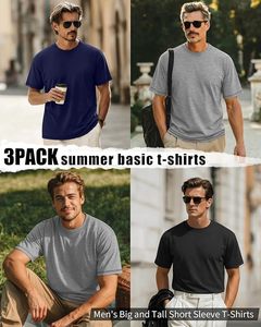 Camiseta de Algodón Cómoda y Moderna para Hombre, Tejido de Punto Suave, Manga Corta, Ropa Casual de Verano, Venta al Por Mayor, Exportación de Fábrica - Product Image 2