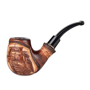 ไปป์สูบบุหรี่ไม้ทำมือสำหรับยาสูบและสมุนไพร ราคาไม่แพง ไปป์สูบบุหรี่ไม้คุณภาพพรีเมียม - Product Image 6