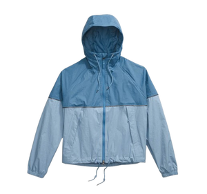 Chaqueta Cortavientos Personalizada de Poliéster para Mujer, Chaqueta Cortavientos Ligera con Capucha y Cremallera, Impermeable, Tallas Grandes - Product Image 1