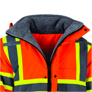 Veste de travail haute visibilité industrielle, protection réfléchissante pour les équipes de construction, d'entrepôt et de chantier routier - Product Image 6