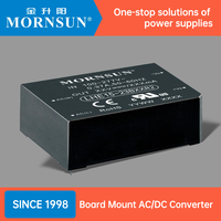 Convertisseur AC DC Mornsun Board Mount 5W 10W 15W 20W 25W 40W 60W Module convertisseur d'alimentation AC DC à cadre ouvert