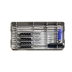 Ensemble d'instruments orthopédiques en acier inoxydable, vis pédiculaires, implant spinal, instruments chirurgicaux de haute qualité approuvés CE ISO - Product Image 2