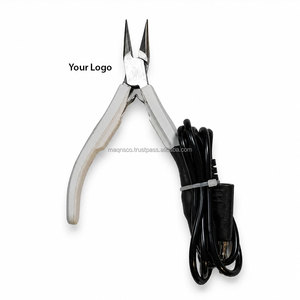 Alicates de punta plana con mandíbula lisa para joyería permanente, herramienta manual de precisión, proveedor OEM - Product Image 1