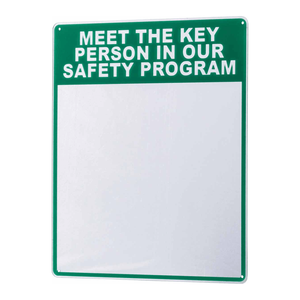 Señal de Seguridad Triangular para Construcción, 19x16 Pulgadas, Tablero de Identificación para el Lugar de Trabajo Brady - Product Image 2