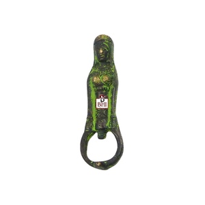 Abrebotellas de latón Accesorios de barra únicos Abrebotellas de latón Montado en la pared "MUJER" (95mm) - Product Image 2