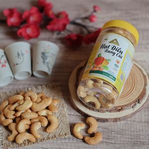 Noix de cajou décortiquées W180 grillées, biologiques, premium, du Vietnam, de marque, saveur beurrée et salée, pot de 220g, durée de conservation de 12 mois, directement de l'entreprise - Product Image 6