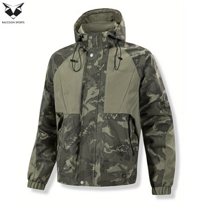 2026 Product Fishing <b>Jacket</b> Men's Waterproof Outdoor <b>Rain</b> Coat Lightweight Windbreaker Performance Fishing Wear with Hood - Product Image 3