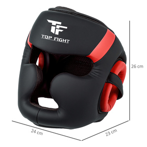 Top Quality Portable Breathable Windproof PU Leather Boxing Head Guard Unisex OEM/ODM Service Customized Design - Product Image 2