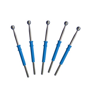 Électrode sphérique industrielle, borne métallique, pièce de contact conductrice, composant électrique usiné avec précision pour applications haute performance - Product Image 1