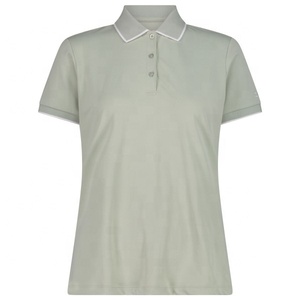 Polo de Algodón Piqué Rojo de Manga Corta para Mujer, Corte Regular, Color Sólido, Estilo Casual - Product Image 4
