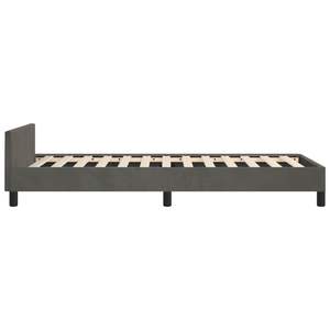 Base de Cama Tapizada en Gris Oscuro con Cabecera - Product Image 6