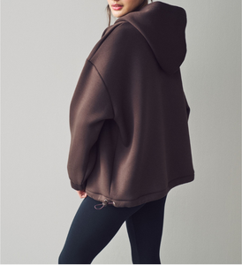 Fabricant, vente en gros, OEM/ODM, logo personnalisé, sweat-shirt unisexe surdimensionné, sweat-shirt d'hiver pour femmes - Product Image 6