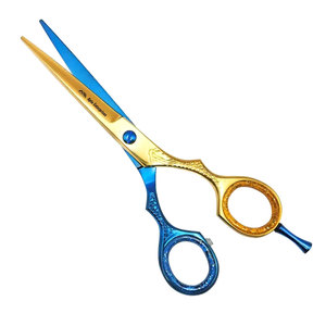 Tijeras Profesionales para Cortar el Cabello para Uso en Salón y en Casa, Cuchillas Afiladas, Navajas de Barbero, Tijeras de Acero Inoxidable Personalizadas de Primera Calidad - Product Image 1