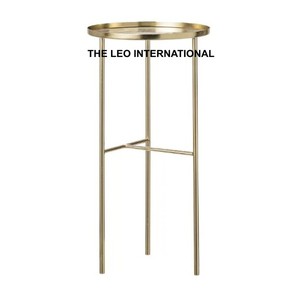 Mesa Auxiliar de Aluminio Pulido de Lujo para Sala de Estar, Mesa Metálica Económica con Personalización - Product Image 5