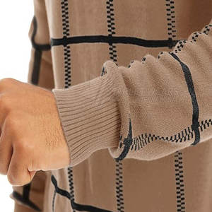 Pulls d'hiver pour hommes - Confortables, tricotés, durables, respirants, écologiques, intérieur doux, design élégant, personnalisables - Product Image 6