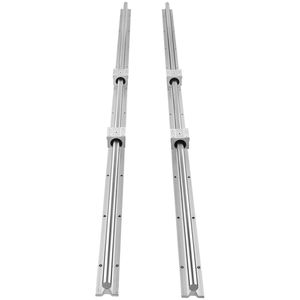 Set Guida Lineare SBR16 1500mm con 2 Guide e 4 Blocchi Scorrevoli Nuovo Modello HGR20 - Product Image 1
