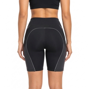 <b>Women</b> <b>Compression</b> <b>Short</b> Stretch Performance Fabric Moisture Wicking Quick Dry Comfortable Fit Gym Running Fitness Sportswear OEM - Product Image 2