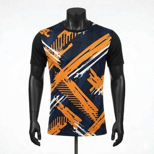 T-shirt pour homme en coton 100% respirant, confortable, de luxe, à séchage rapide, style personnalisé sublimé, vente chaude - Product Image 1