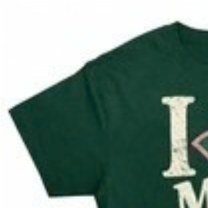   Camiseta con Estampado Inspirado, Verde, de Algodón, Manga Corta, Estilo Casual, para Mujer, Moda Urbana - Product Image 5