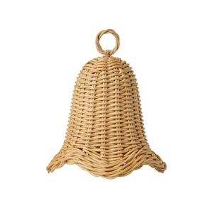 Oferta Especial: Adorno Navideño de Ratán, Cesta Colgante Ecológica y Natural, Decoración Rústica Boho para el Hogar, Venta al por Mayor OEM ODM - Product Image 4