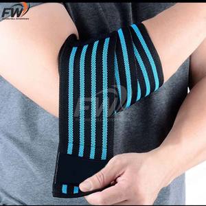 Rodilleras OEM con ajuste cómodo y seguro para entrenamiento diario, rodilleras largas con cierre de gancho - Product Image 3