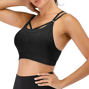 Sujetador Deportivo de Yoga Transpirable para Mujer - Alta Sujeción, Secado Rápido, Material de Spandex/Nylon, Almohadillas Extraíbles, Diseño Ecológico - Product Image 3