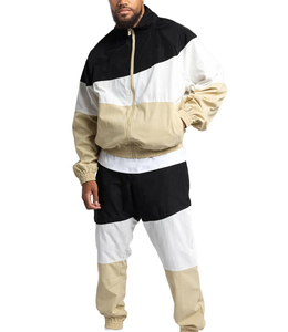 Top Selling Sportswear Track Sets Wholesale Men Nylon Sweat suit <b>Zip</b> <b>up</b> <b>Jackets</b> and Jogger Set Tracksuit - Product Image 6