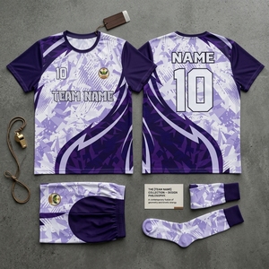 Conjunto de Camisetas de Fútbol al por Mayor, Uniforme de Fútbol Personalizado para Equipos y Clubes, Uniforme de Entrenamiento - Product Image 1