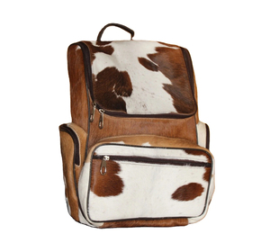 Sac à dos de luxe en cuir pleine fleur, fait main en cuir de vachette, sac de voyage et d'école élégant et tendance pour femmes et hommes, durable LHBP-0078 - Product Image 2