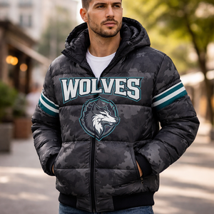 Veste matelassée noire pour homme en gros - Qualité supérieure, fournisseur OEM personnalisé - Product Image 6