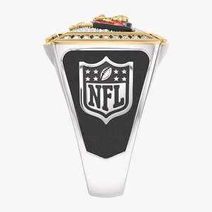 Bague de championnat personnalisée en alliage de moissanite, bague pour fan de sport, micro-incrustation, taille ajustable, unisexe, cadeau de fête, bijoux - Product Image 3